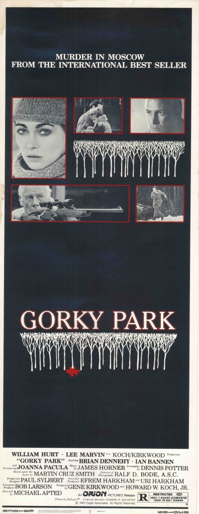 GORKY PARK”  Lee marvin, Brian dennehy, Screenplay